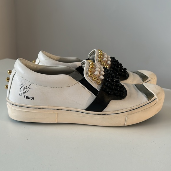 Fendi x Karl Lagerfeld Slip-ons - Picture 2 of 7